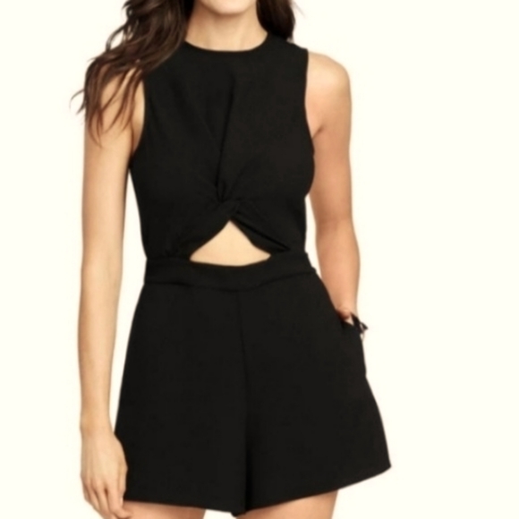RACHEL Rachel Roy Dresses & Skirts - black Rachel Roy romper cut out size 12